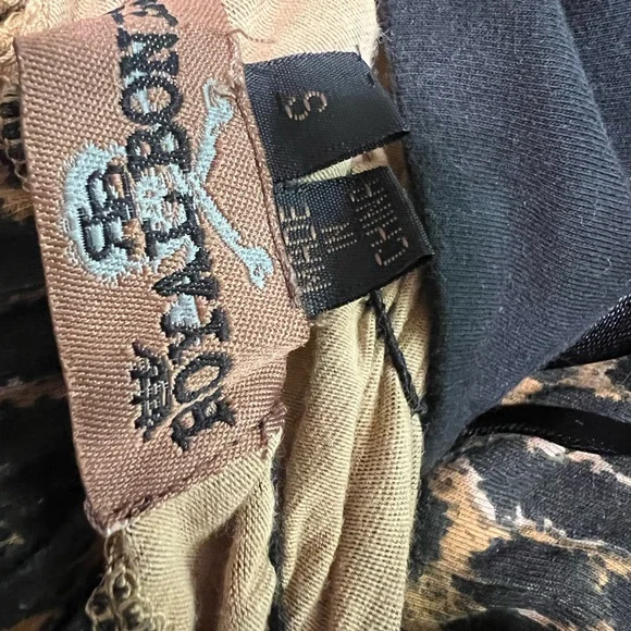 Royal Bones Leopard Print A-line Sundress Sweetheart Neckline - Picture 4 of 4